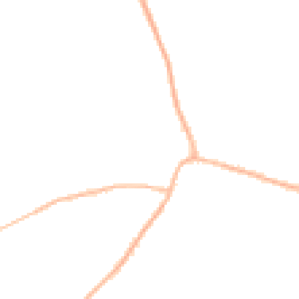 Night-time road noise heatmap for S18 3DG