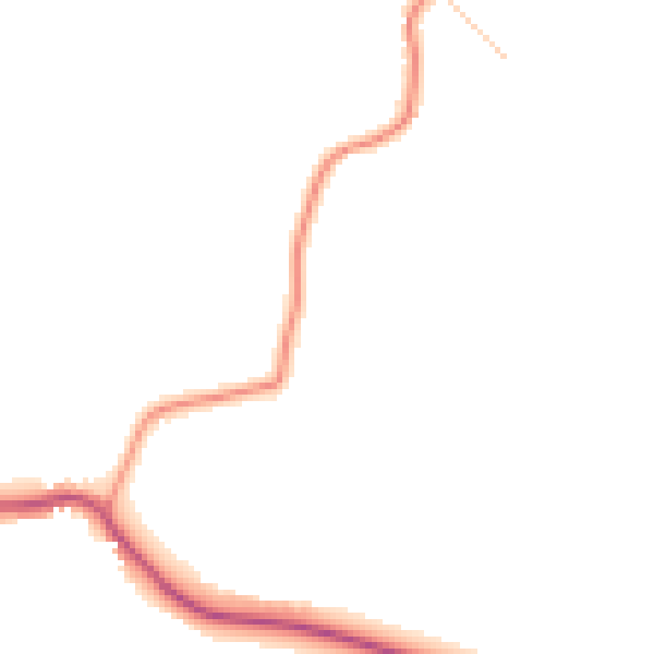 Daytime road noise heatmap for S18 7SA