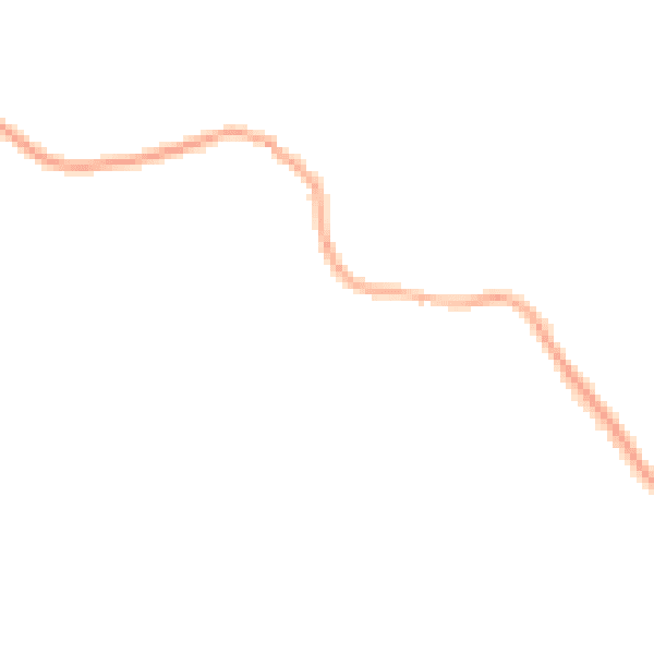Night-time road noise heatmap for S18 7SG
