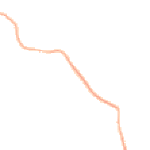 Night-time road noise heatmap for S18 7SS
