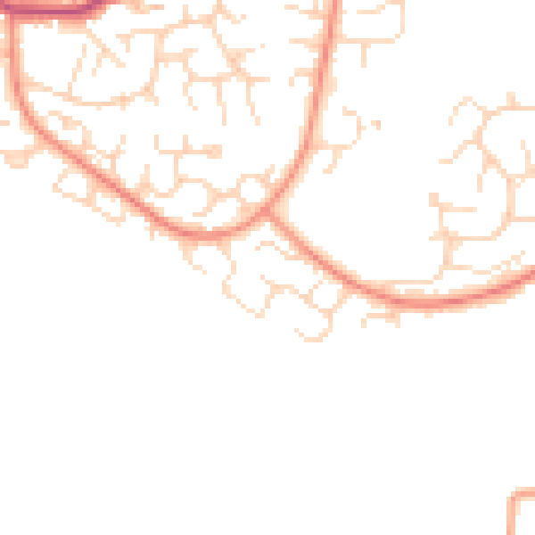 Daytime road noise heatmap for S18 8RR
