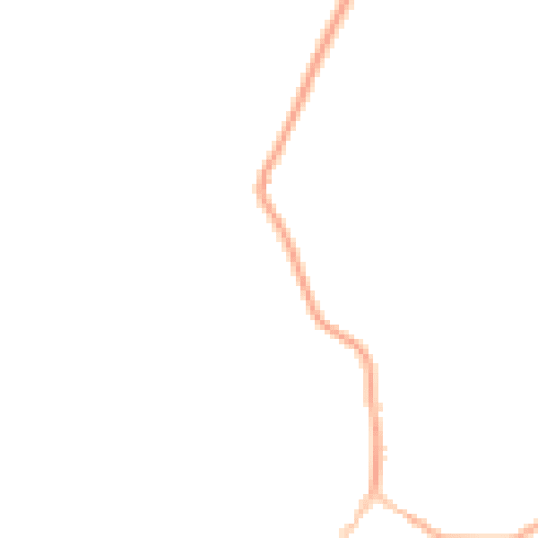 Night-time road noise heatmap for S18 8WL