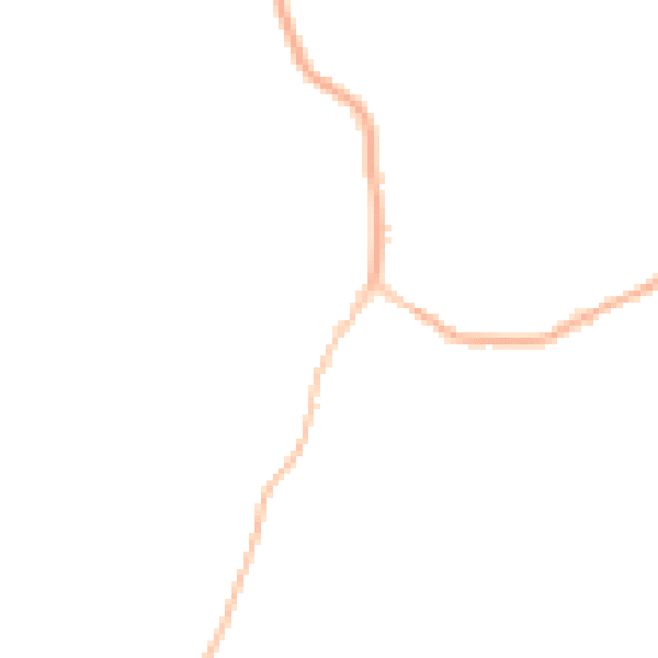 Night-time road noise heatmap for S18 8WS