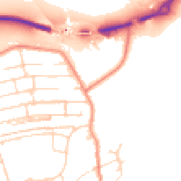 Daytime road noise heatmap for S20 1AG