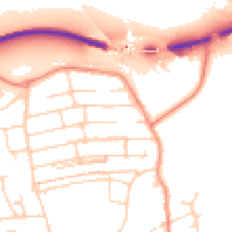 Daytime road noise heatmap for S20 1DA