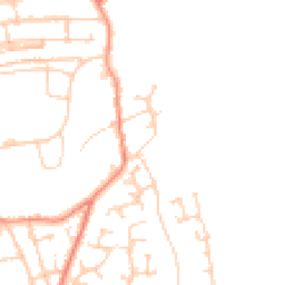 Daytime road noise heatmap for S20 1DD