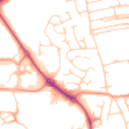 Daytime road noise heatmap for S20 1DL