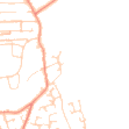 Daytime road noise heatmap for S20 1DQ