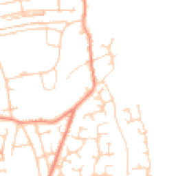 Daytime road noise heatmap for S20 1EJ