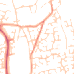 Daytime road noise heatmap for S20 1EQ