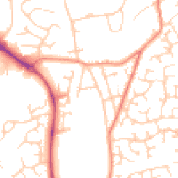 Daytime road noise heatmap for S20 1EZ