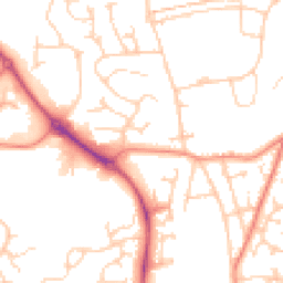 Daytime road noise heatmap for S20 1FW