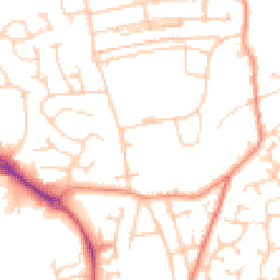 Daytime road noise heatmap for S20 1GB