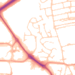 Daytime road noise heatmap for S20 1XL