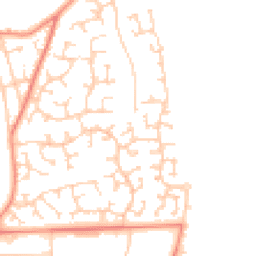 Daytime road noise heatmap for S20 2PW