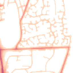 Daytime road noise heatmap for S20 2QR