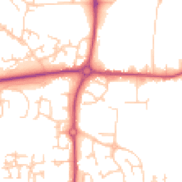 Daytime road noise heatmap for S20 3GP