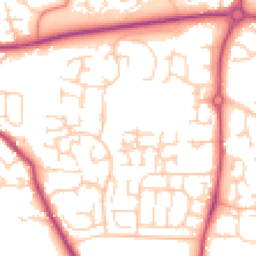 Daytime road noise heatmap for S20 4HG