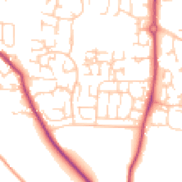 Daytime road noise heatmap for S20 4UB