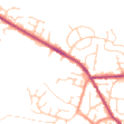 Daytime road noise heatmap for S20 5AN