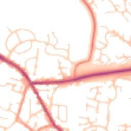 Daytime road noise heatmap for S20 5DT