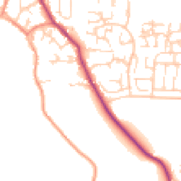 Daytime road noise heatmap for S20 5ER