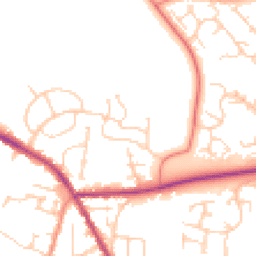 Daytime road noise heatmap for S20 5FN