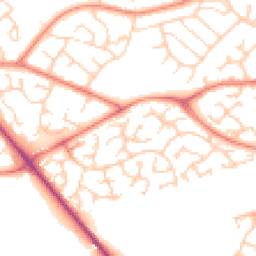 Daytime road noise heatmap for S20 6RD