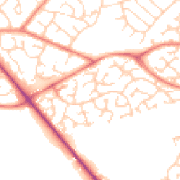 Daytime road noise heatmap for S20 6RF