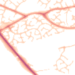 Daytime road noise heatmap for S20 6RX