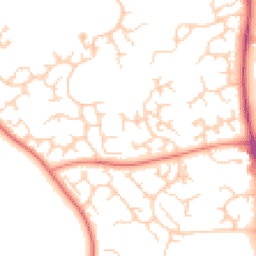 Daytime road noise heatmap for S20 7HB