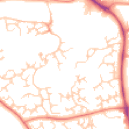 Daytime road noise heatmap for S20 7HG