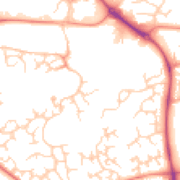 Daytime road noise heatmap for S20 7HP