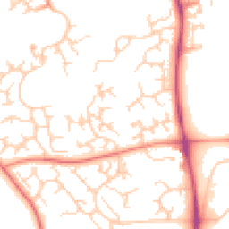 Daytime road noise heatmap for S20 7HY
