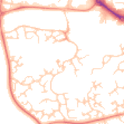 Daytime road noise heatmap for S20 7LB