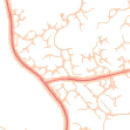 Daytime road noise heatmap for S20 7LD