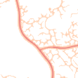 Daytime road noise heatmap for S20 7LL