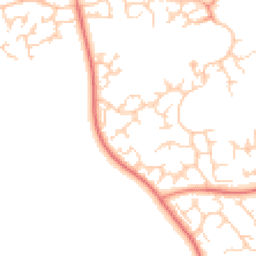 Daytime road noise heatmap for S20 7LR