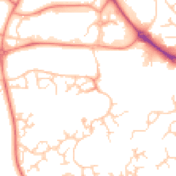 Daytime road noise heatmap for S20 7NL