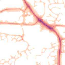 Daytime road noise heatmap for S20 7PL