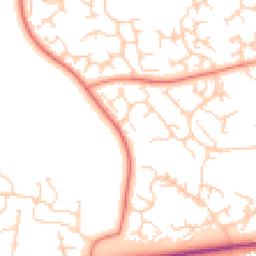 Daytime road noise heatmap for S20 8EN