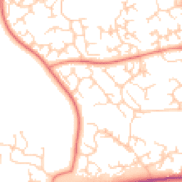 Daytime road noise heatmap for S20 8EP