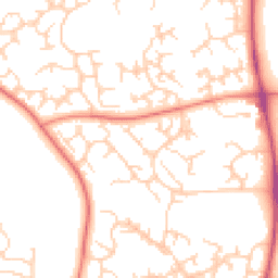 Daytime road noise heatmap for S20 8EZ