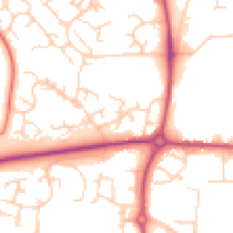 Daytime road noise heatmap for S20 8JG