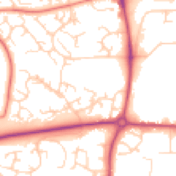Daytime road noise heatmap for S20 8LE