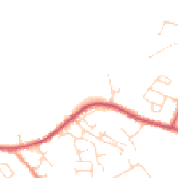 Daytime road noise heatmap for S21 1AD