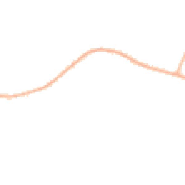 Night-time road noise heatmap for S21 1BZ