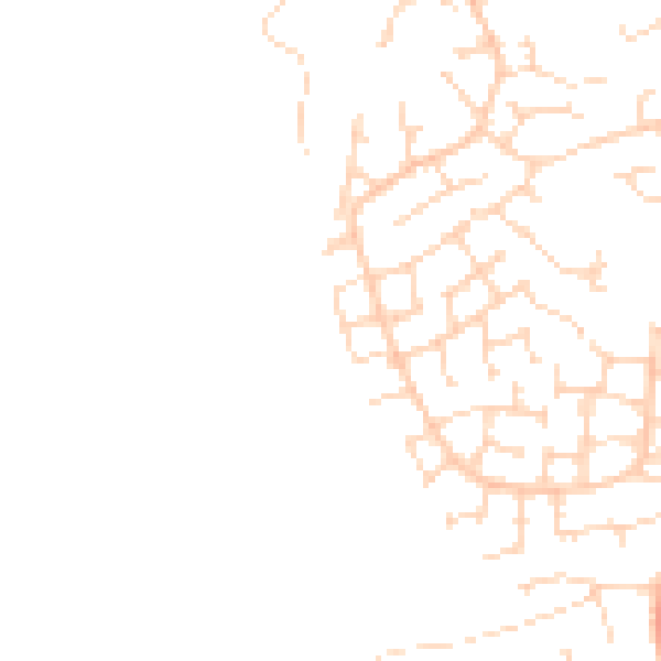 Daytime road noise heatmap for S21 1HZ