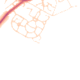 Daytime road noise heatmap for S21 4WZ