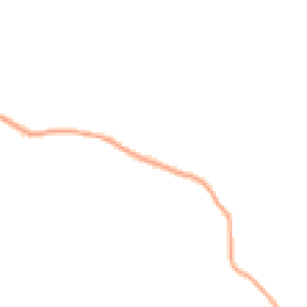 Night-time road noise heatmap for S21 5RT